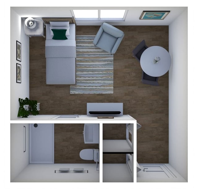 Riverside-Suite-_-One-Bathroom-292